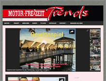 Tablet Screenshot of motor-freizeit-trends.at